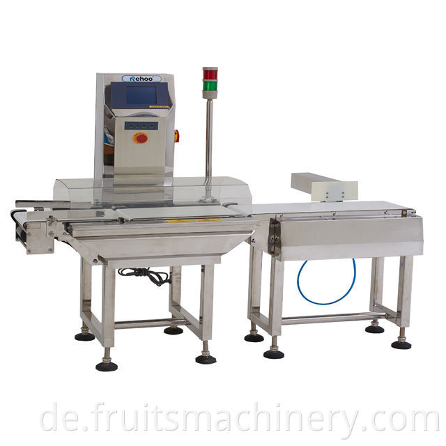 Waterproof High Speed Check Weigher Weight Sorting Machine Weight Rejection Machine